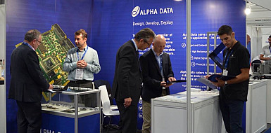 Alpha Data exhibits at 2022 Space-Comm Expo
