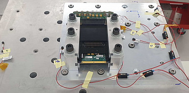 The ADM-VPX3-9Z5 passes Launch Vibration Testing at The Higgs Centre for Innovation